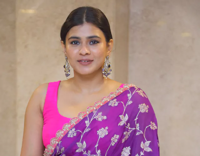 Hebah Patel Saree Photos